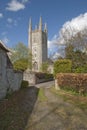 St Michael the Archangel church,Mere,Wiltshire Royalty Free Stock Photo