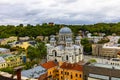 St. Michael the Archangel s Church panoramic view from the top. Kaunas. Lithuania