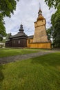 St. Michael Archangel's gothic wooden church, Brunary, Lesser Poland Voivodeship, Poland