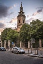 St` Michael cathedral church in Belgrade