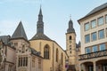 St. Michael Church - Luxembourg City, Luxembourg Royalty Free Stock Photo