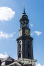 St. Michael Church, St Michaelis or Michel in Hamburg, Germany