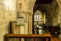 St Michael Church Pulpit and Chancel Royalty Free Stock Photo
