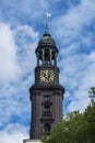 St. Michael Church, St Michaelis or Michel in Hamburg, Germany