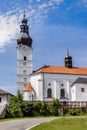 St Michael church, town Branna, Jeseniky mountains, Czech republic Royalty Free Stock Photo