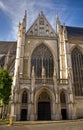 St. Michael and Gudula Cathedral.Brussels Royalty Free Stock Photo