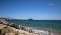 St Michael Mount on a bright and sunny day