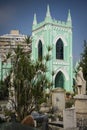 St. Michael portuguese colonial style church in macau city china Royalty Free Stock Photo