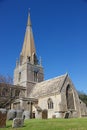 St. Michael's Church in Bampton Village, England, United Kingdom Royalty Free Stock Photo