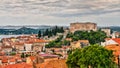 St. Michael`s Fortress in Sibenik, Croatia Royalty Free Stock Photo