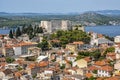 St. Michael`s Fortress, Sibenik, Croatia Royalty Free Stock Photo