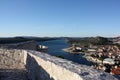 St. Michael`s Fortress, ÃÂ ibenik Royalty Free Stock Photo