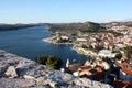 St. Michael`s Fortress, ÃÂ ibenik Royalty Free Stock Photo