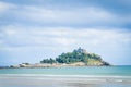 St. Michael`s Mount in Cornwall Royalty Free Stock Photo