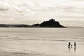 St. Michael`s Mount in Cornwall Royalty Free Stock Photo