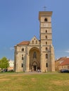 St. Michael`s Roman Catholic Cathedral, on a sunny da, Alba Iulia