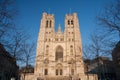 St. Michael and St. Gudula Cathedral in Brussels Royalty Free Stock Photo