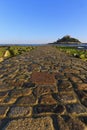 St Michaels Mount Causeway Royalty Free Stock Photo