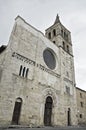 St. Michele Arcangelo Church. Bevagna. Umbria. Royalty Free Stock Photo