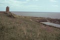 St Monans Windmill and Tidal Pool in Fife, Scotland Royalty Free Stock Photo