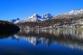 St. Moritz with Lake in Switzerland