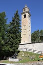 St moritz leaning belfry