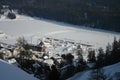 St Moritz in winter