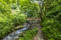 St Nectan`s Waterfall- Beautiful view of the flowing water