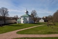 Nicholas cathedral in Izborsk fortress, Pskov region, Russia