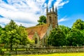 St Nicholas Church in Chawton, Hampshire, England Royalty Free Stock Photo