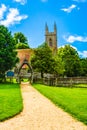 St Nicholas Church in Chawton, Hampshire, England Royalty Free Stock Photo