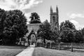 St Nicholas Church in Chawton, Hampshire, England Royalty Free Stock Photo