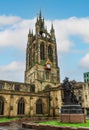 St. Nicholas Church, This church is the Anglican cathedral of Newcastle, UK Royalty Free Stock Photo