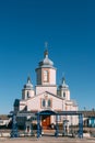 St. Nicholas church in Dobrush, Belarus. Royalty Free Stock Photo