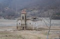 The St Nicholas Church near Mavrovo lake Royalty Free Stock Photo