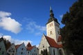 St. Nicholas Church - Niguliste Kirik - in Tallinn. Estonia Royalty Free Stock Photo