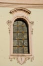 Old church window, St. Nicholas, Prague