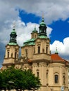 St. Nicholas Church Old Town Square, Prague, Czech Republic Royalty Free Stock Photo