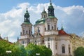 St. Nicholas Church, Prague, Czech Republic Royalty Free Stock Photo