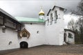 St. Nicholas Church of the Pskov-caves monastery. Royalty Free Stock Photo