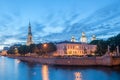 St. Nicholas Naval Cathedral. St. Petersburg. Russia Royalty Free Stock Photo