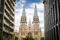 St Nicholas Roman Catholic Cathedral in Kiev, Ukraine Royalty Free Stock Photo