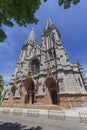 St. Nicholas Roman Catholic Cathedral and the National House of Organ and Chamber Music in Kiev Royalty Free Stock Photo