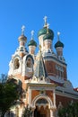 St Nicholas Cathedral, Nice, France Royalty Free Stock Photo