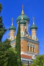 St Nicholas Russian Orthodox Cathedral in Nice