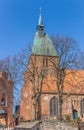 St. Nicolai church at the market square of Molln