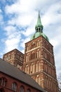 St Nicolai Church in Stralsund, northarn Germany Royalty Free Stock Photo