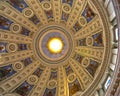 Ceiling dome of St Nikolai kirke in Denmark