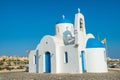 St. Nicolas church in Protaras, Cyprus Royalty Free Stock Photo