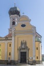 st. Nikolaus church facade, Immenstadt, Germany